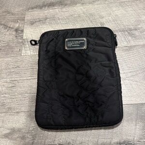 Marc Jacobs Black Laptop Bag Quilted Durable